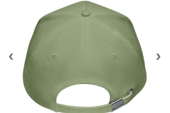 eco-friendly hemp cap in green