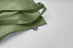 eco-friendly hemp shopper bag in green